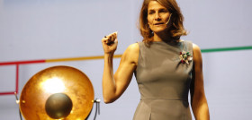 Fuencisla Clemares, directora general de Google en España y Portugal durante su intervención en el congreso.