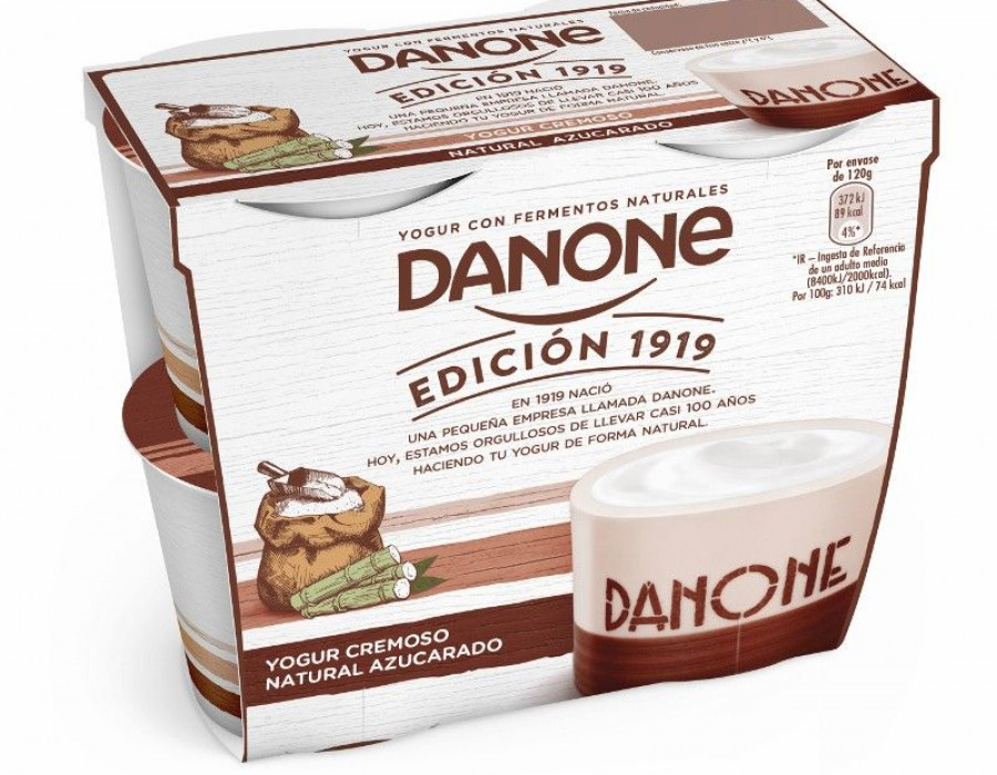 Entre sus últimas innovaciones se encuentra Danone 1919, una edición especial que recupera el producto más icónico de la compañía.