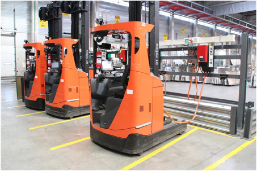 FM Logistic ya cuenta con 31 máquinas de Linde con baterías de litio-ion.