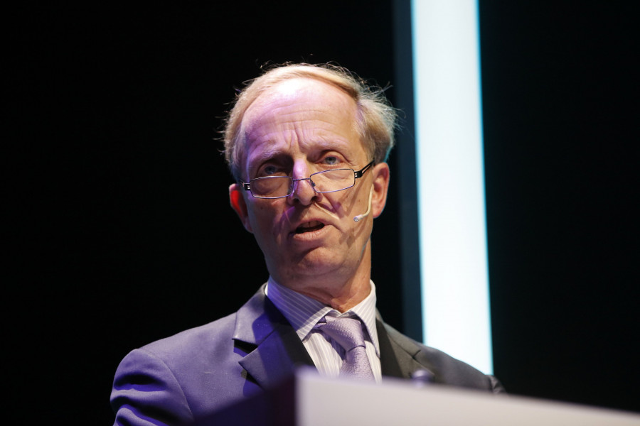 Patrick Coignard, presidente ejecutivo de Alcampo Retail España y Portugal, durante su intervención en el congreso.