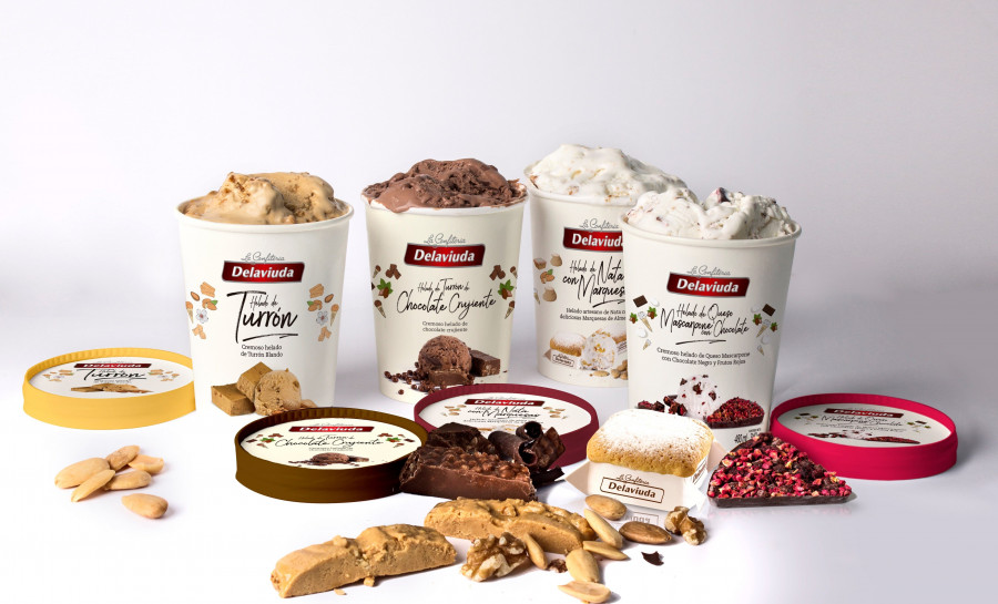 Las dos compañías han firmado un acuerdo de colaboración para la elaboración y comercialización de confitería helada artesana, que lanzarán bajo la marca La Confitería Delaviuda.