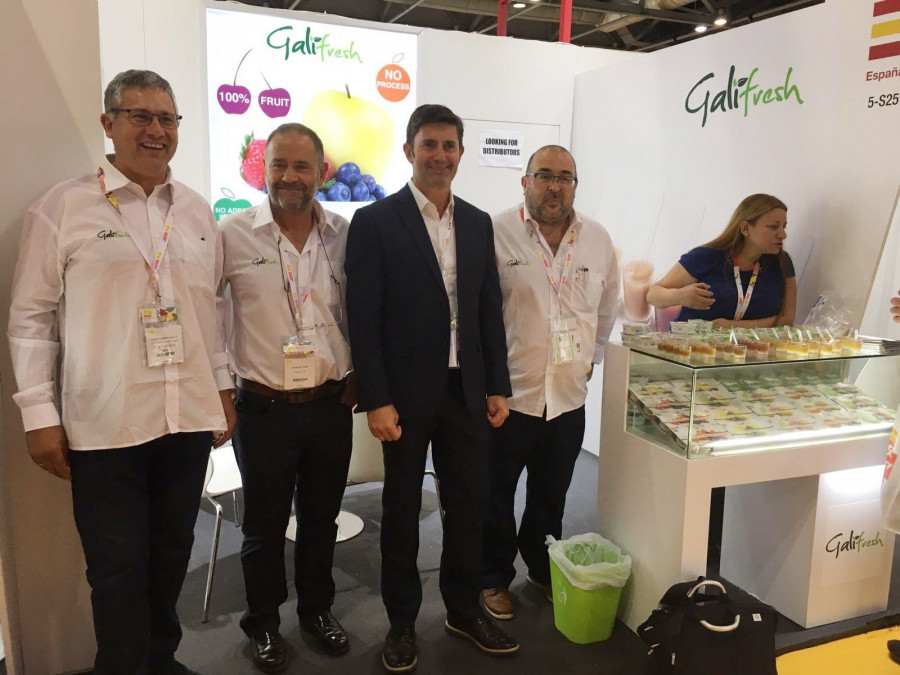 Freshcut ha presentado sus purés de fruta 100% saludables Galifresh en Asia Fruit Logistica 2017.