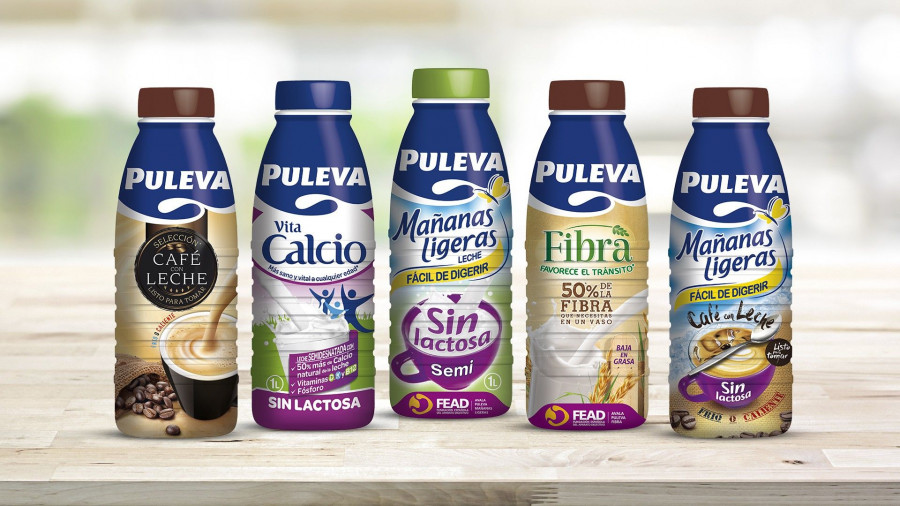 Puleva Vita Calcio Sin Lactosa, Puleva Fibra y Puleva Café con Leche son las principales innovaciones que llegan al mercado en este novedoso envase.