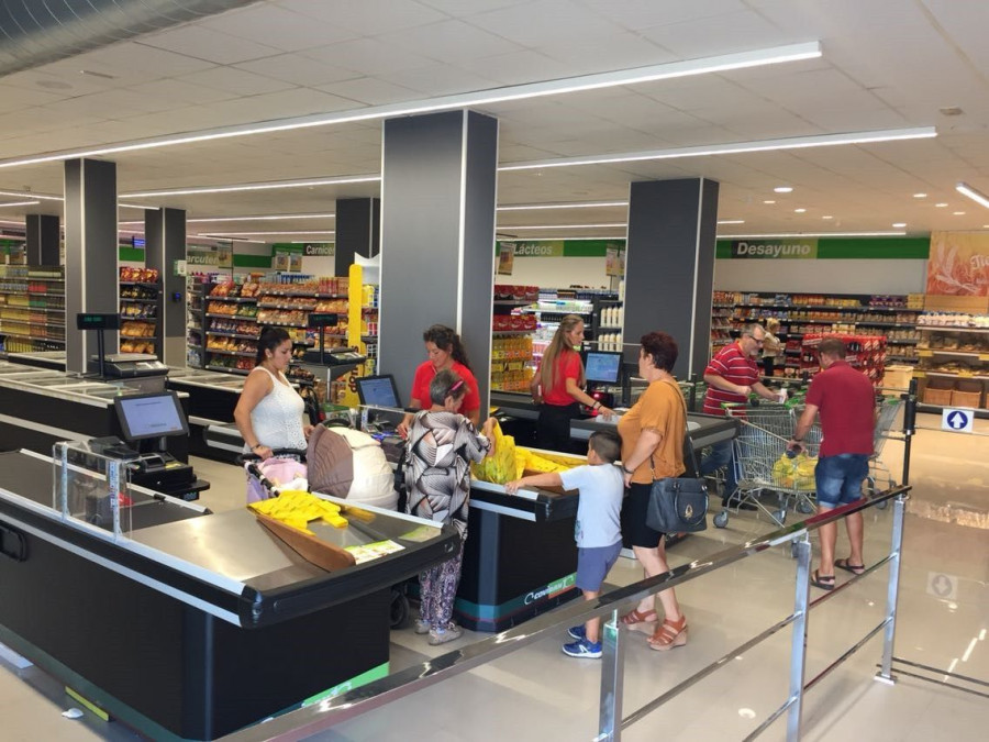 En la imagen, el nuevo supermercado Covirán en Palos de la Frontera (Huelva).