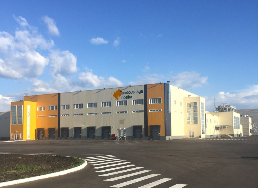 La puesta en marcha de la empresa productora de pavo Tamboskaia Indeika ha supuesto una inversión total de 130 millones.