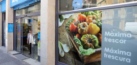 En la imagen, el nuevo supermercado Aliprox de Barcelona, situado en el número 76 de Travessera de Dalt.