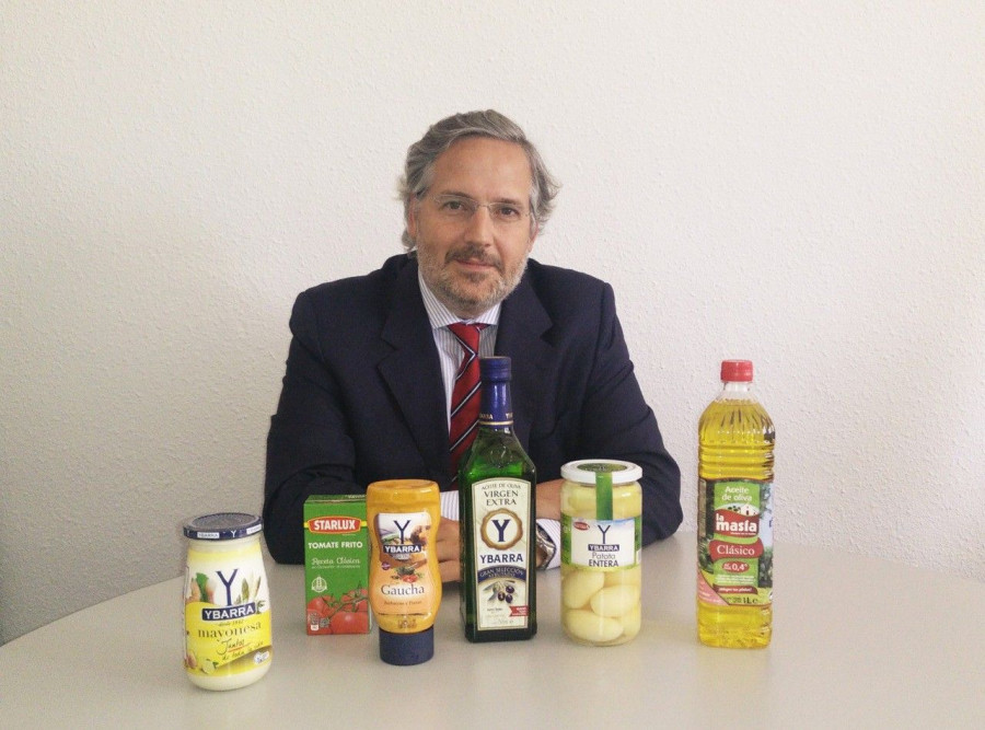 En la imagen, Pedro Rico de la Rosa, nuevo director comercial nacional de Grupo Ybarra Alimentación.