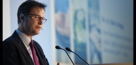 El ex vice primer ministro de Reino Unido, Nick Clegg.