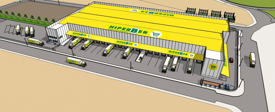Hiperber está construyendo una plataforma logística en Novelda.