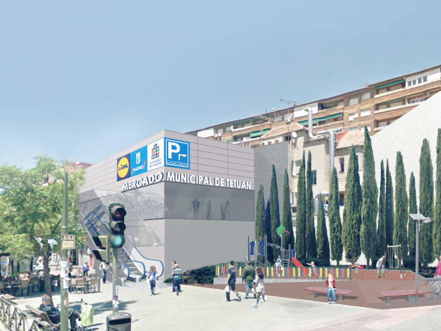 El proyecto, impulsado por Lidl y la Asociación de Comerciantes de Tetuán, en colaboración con el Ayuntamiento de Madrid, será un referente del comercio de proximidad y contribuirá a la regenerac