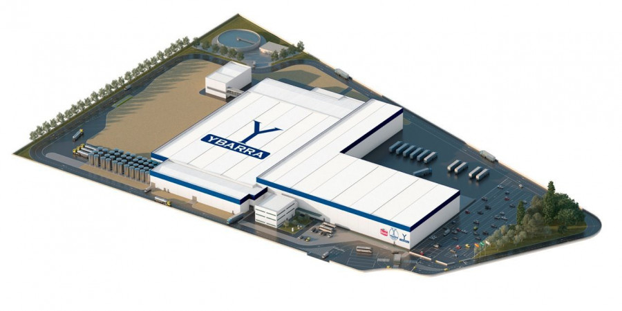 La fábrica  ocupará una superficie de 35.000 metros cuadrados.