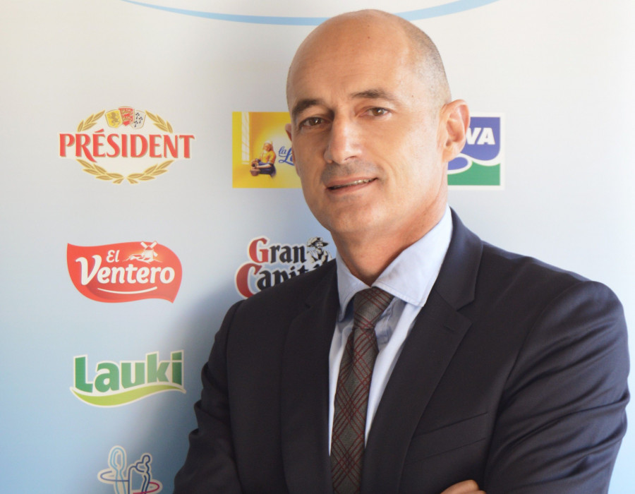 En la imagen, Aurelio Antuña, consejero delegado del Grupo Lactalis Iberia y director general de Lactalis Forlasa.