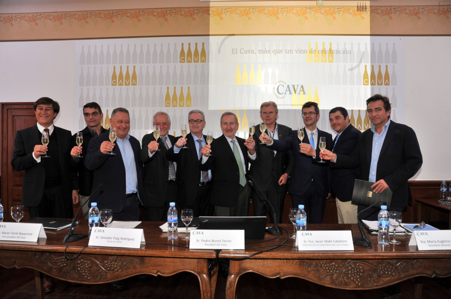 Foto de familia de DO Cava.