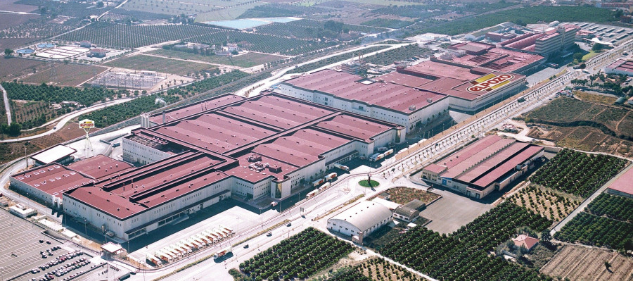 Imagen de las instalaciones centrales de El Pozo Alimentación en Alhama (Murcia).