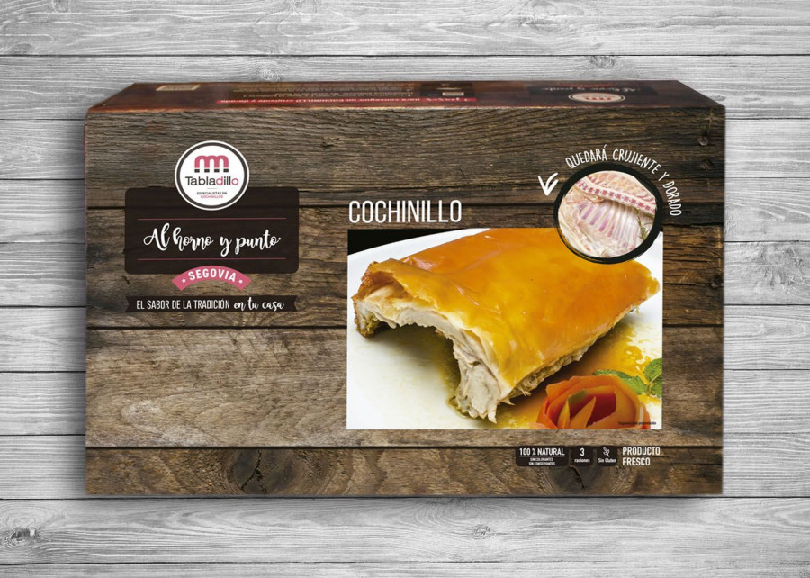 “Al horno y punto” aporta una solución 100% natural y muy saludable, al presentar el producto fresco con un toque de sal.