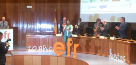 Pilar Pascual Gómez-Cuétara recibe el reconocimiento efr.