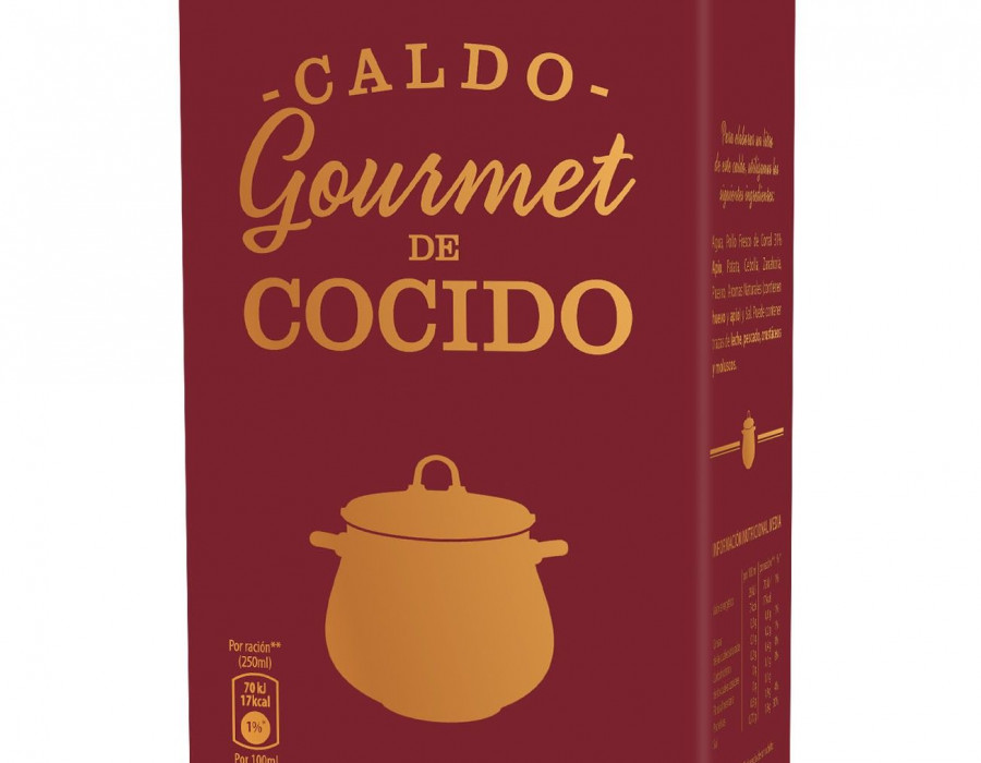 El nuevo caldo es el único elaborado con jamón y chorizo ibéricos.