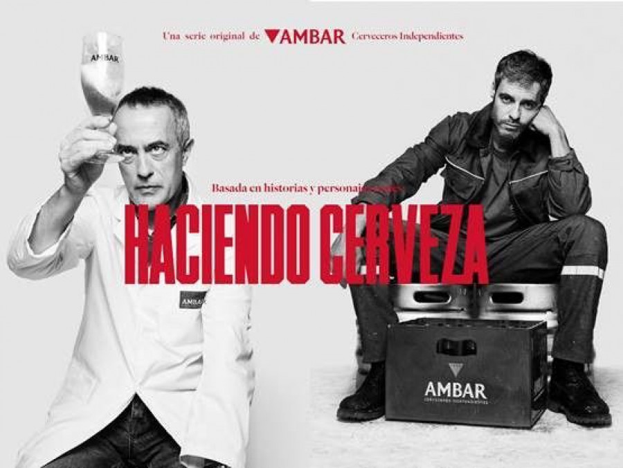 La cervecera se estrena en el panorama publicitario nacional con una serie basada en hechos y personajes reales.