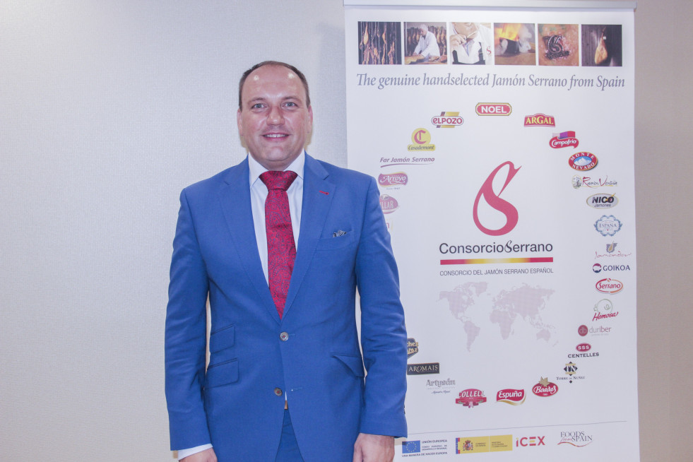 Miguel Ángel García Bravo es director de marketing y promoción del Consorcio del Jamón Serrano Español.