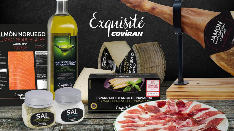 Entre sus productos Premium, incluye el jamón serrano gran reserva,  los espárragos, el aceite de oliva virgen extra o la sal en escamas.