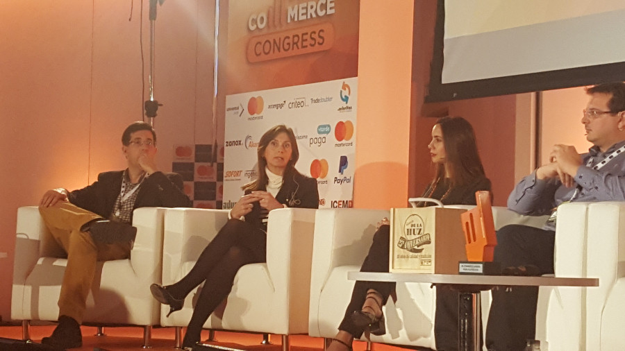La directora de Comercio Electrónico de Eroski, Mari Mar Escrig, ha participado en la en la IV edición del Mobile Commerce Congress.