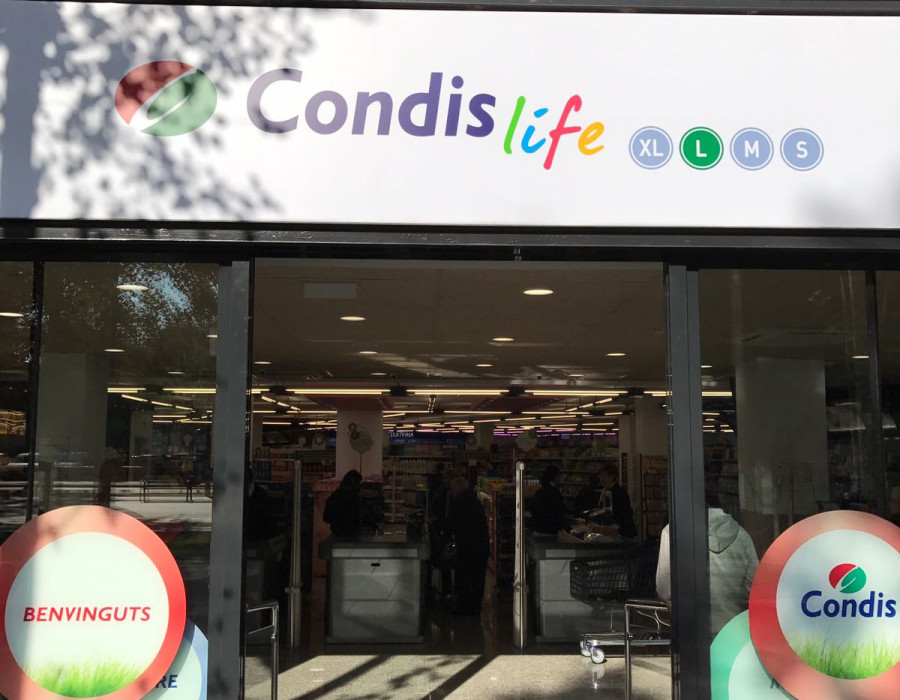 Condislife tiene tres tipos de establecimientos, con una superficie que oscila entre los 500 y 1.000 metros cuadrados.