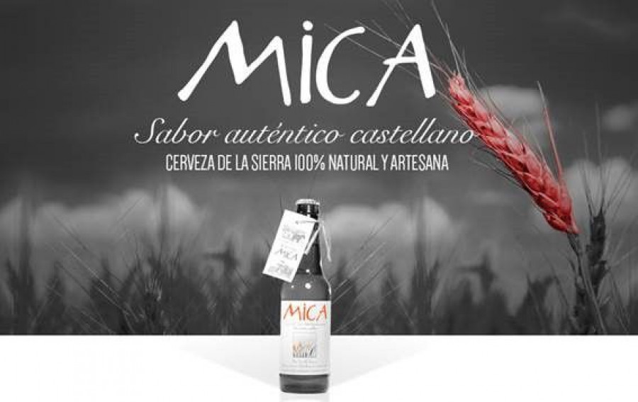Fundada hace tres años, Cerveza Mica es una marca de cerveza natural y artesana elaborada con cebada de la sierra de Fuentenebro.