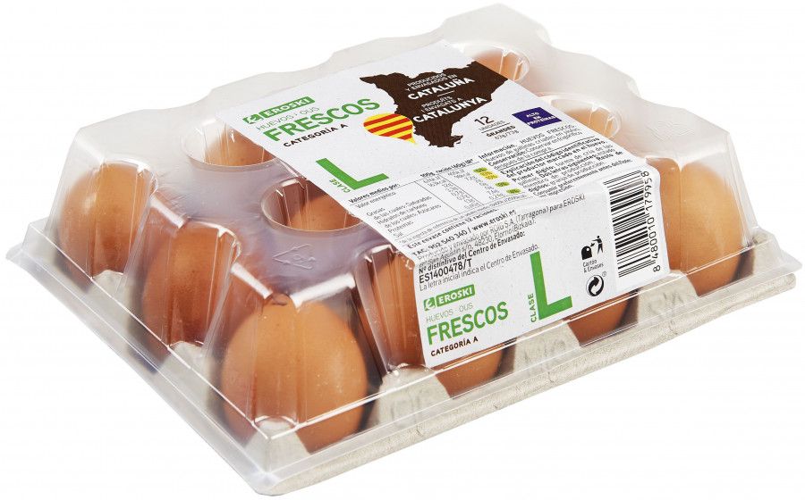 Al año Caprabo vende más de 24 millones de huevos.