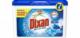 Dixan Total Caps destaca por sus resultados y un perfume duradero.