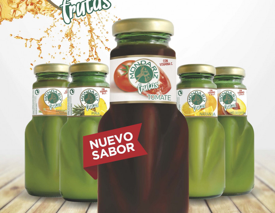 La gama “Mondariz Frutas” inició su comercialización en el año 2013, centrado únicamente en el canal hostelería.