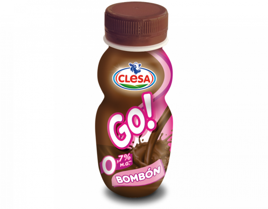 GO Bombón! es el único lácteo al cacao en frío de la marca.