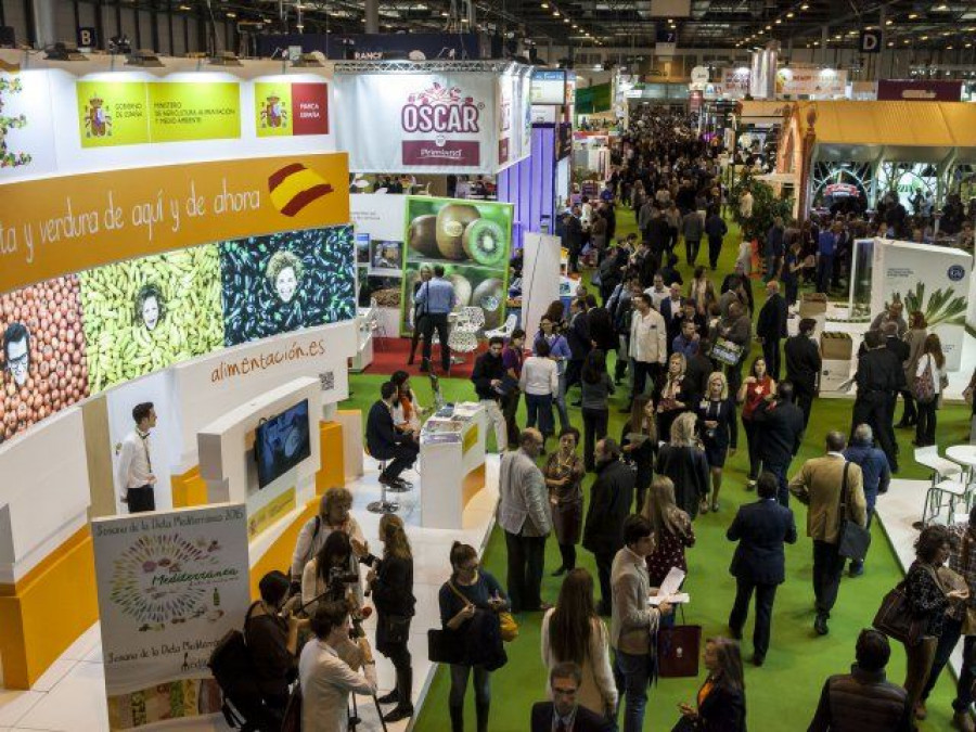 Un momento de Fruit Attraction 2015. Este año habrá un 20% más de expositores.