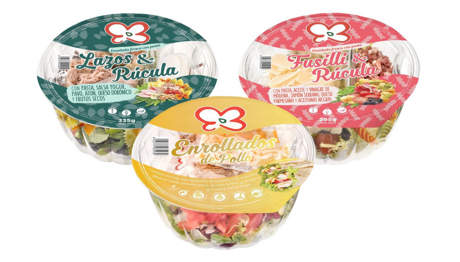 Primaflor estará presente en pasarela Innova con sus últimos lanzamientos  Babyfresh: las ensaladas frescas de pasta y el enrollado de pollo.