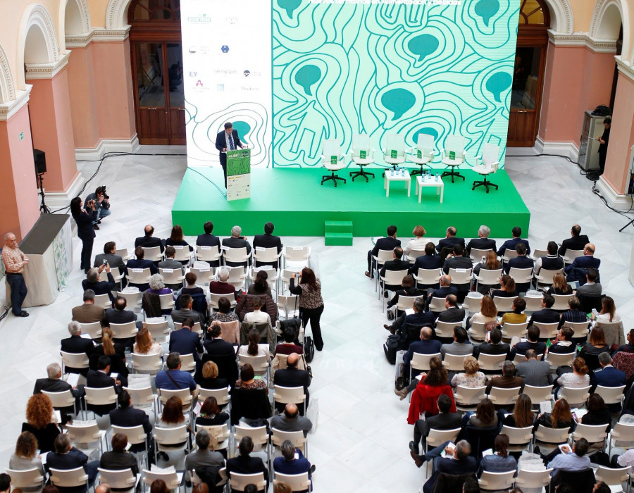El lucernario del Ministerio de Agricultura, Alimentación y Medio Ambiente ha sido un año más el escenario de la jornada.