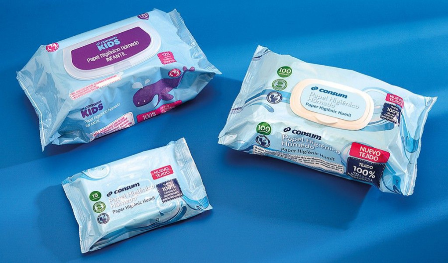 Biodegradable, sin fibras plásticas ni viscosa, el papel se deshace al  contacto con el agua.