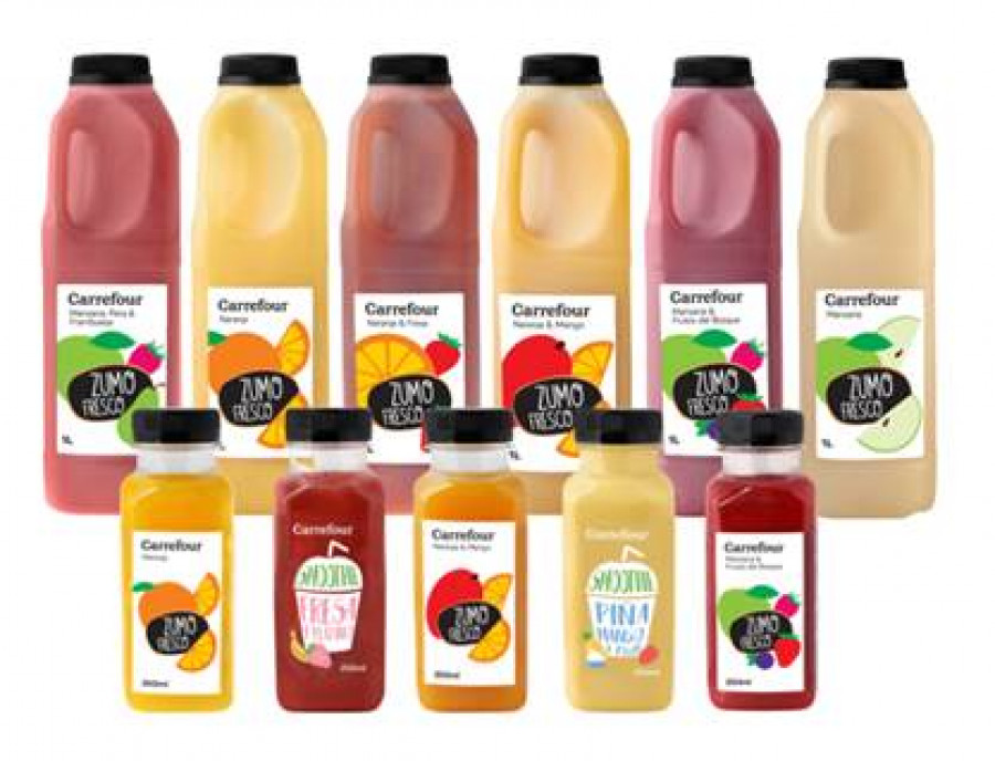 Los nuevos smoothies tienen más concentración en fruta triturada.