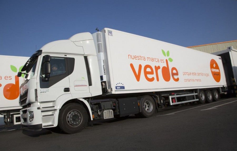 El nuevo proyecto de la Cooperativa cuenta ya con 9 vehículos que transportan  mercancía con energía eficiente.