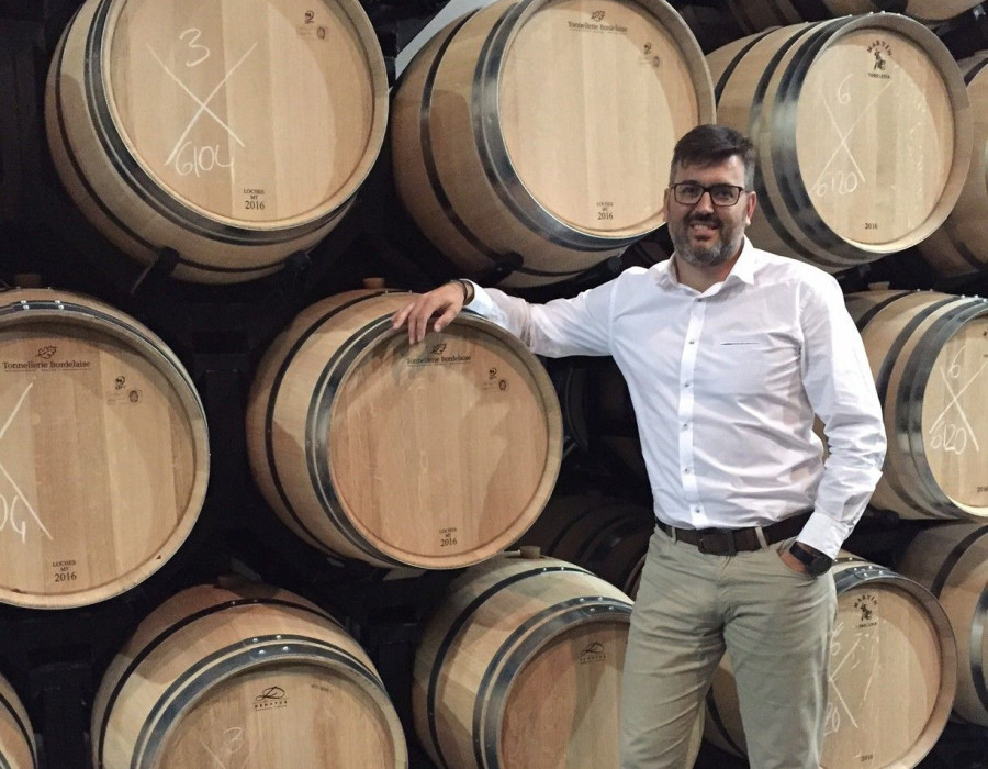 Javier Salcedo, nuevo director-gerente de Bodegas Marqués de Terán.