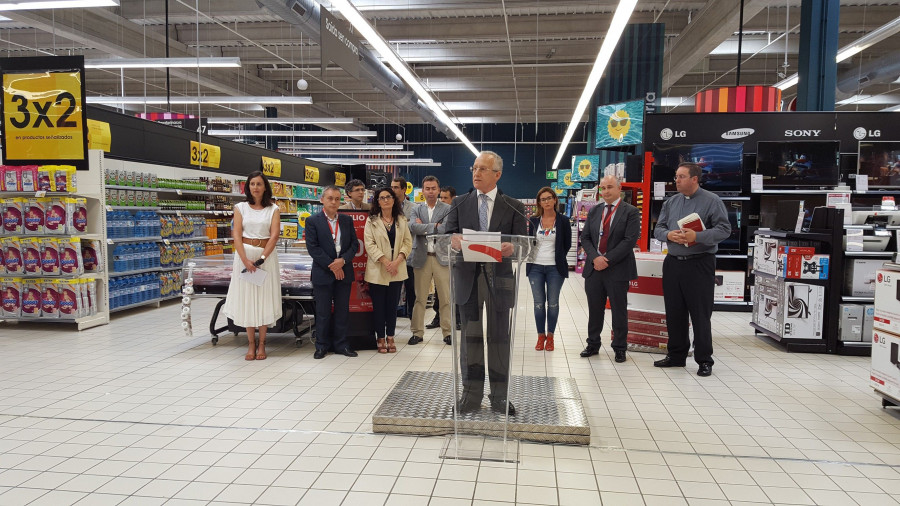 El hipermercado Eroski de Noia se convierte así en un híper gallego con 4.000 m2 de sala de ventas y con parking propio de 350 plazas.
