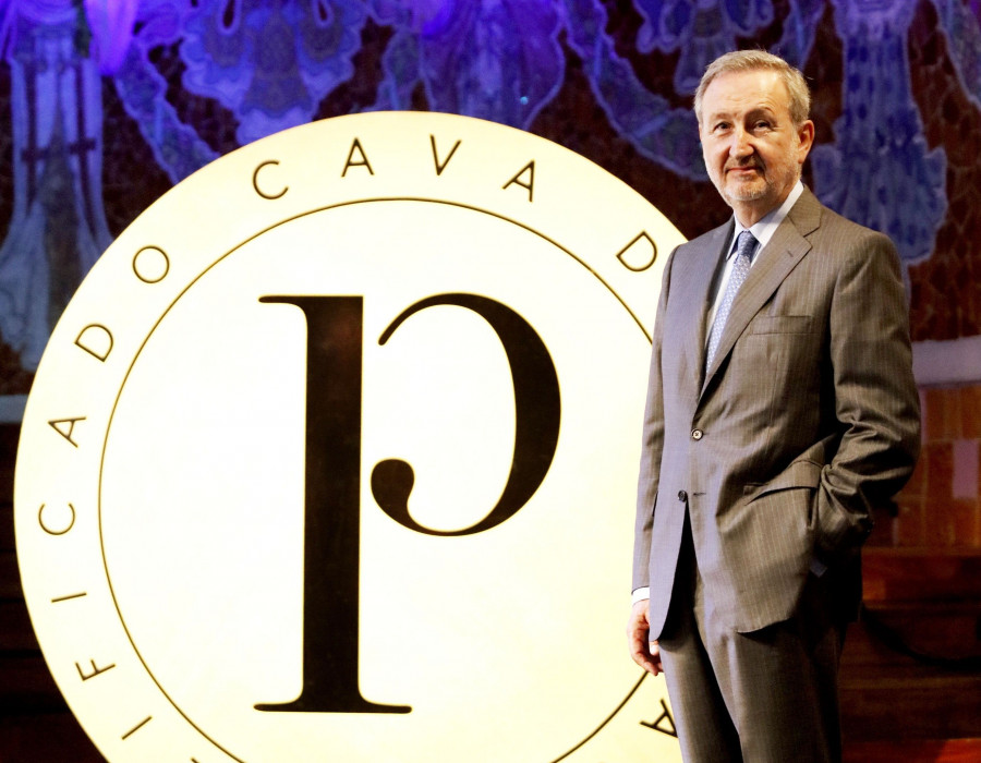 Pedro Bonet, presidente del Consejo Regulador del Cava, en la presentación del Cava de Paraje Calificado.