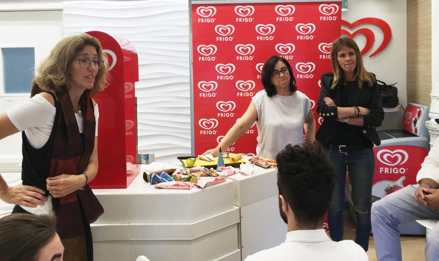 Momento de la presentación del segundo estudio Frigo de “Hábitos de Consumo de Helados en España”.