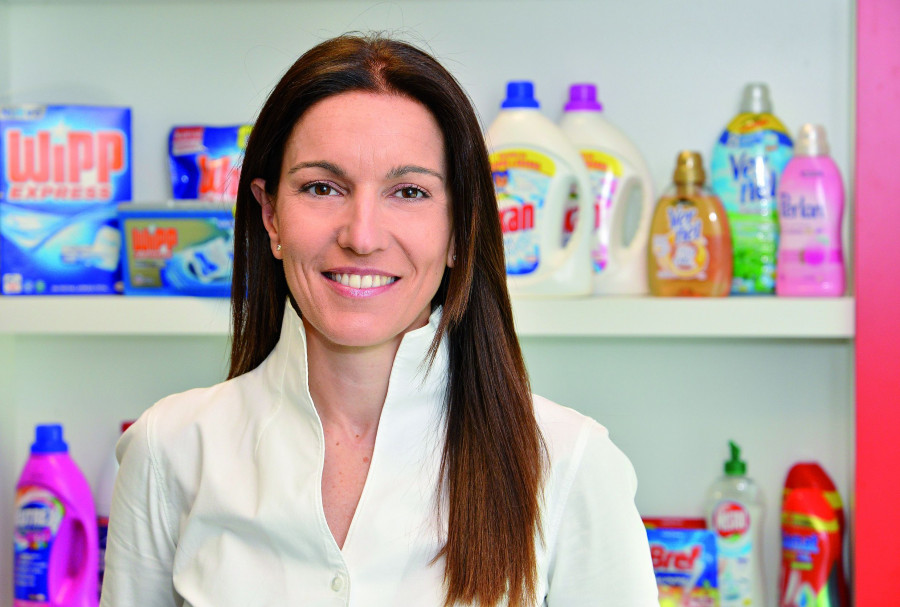 Núria Ribé se siente satisfecha de la evolución seguida por Henkel en España y, muy especialmente, de la división de Laundry&Home Care de la que es responsable.