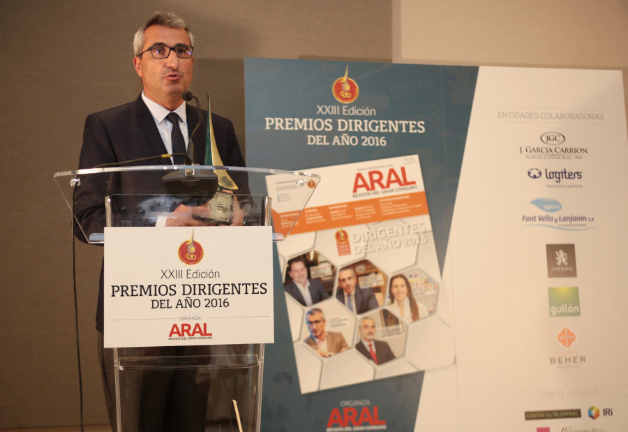 Pascal Clouzard, director general de Carrefour España, Dirigente del Año de la Distribución.