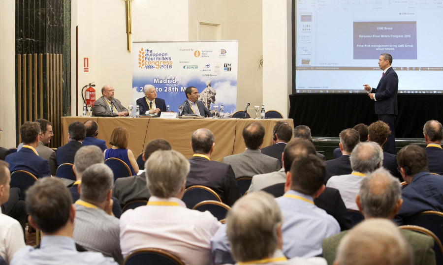 El Congreso ha reunido a más de 150 empresarios, directivos y representantes de la industria harinera provenientes de más de 20 países.