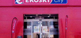 Imagen del supermercado franquiciado con la enseña Eroski/city abierto en Santisteban del Puerto (Jaén) el año pasado.