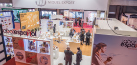 Imagen del stand de Grupo Miquel durante la feria Alimentaria.