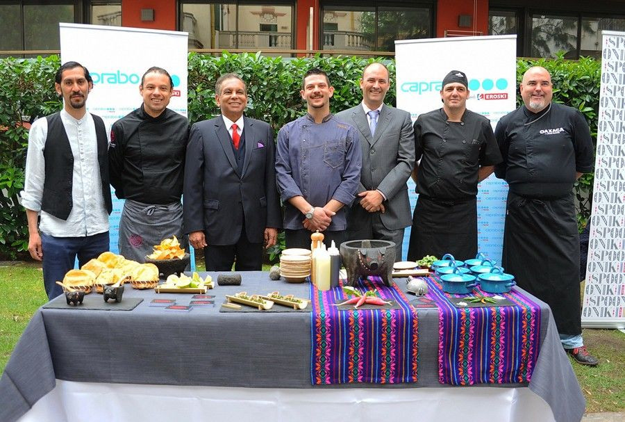 La presentación de la primera edición de la Semana Gastronómica Mexicana Chef Caprabo tuvo lugar en el Consulado de México de Barcelona.
