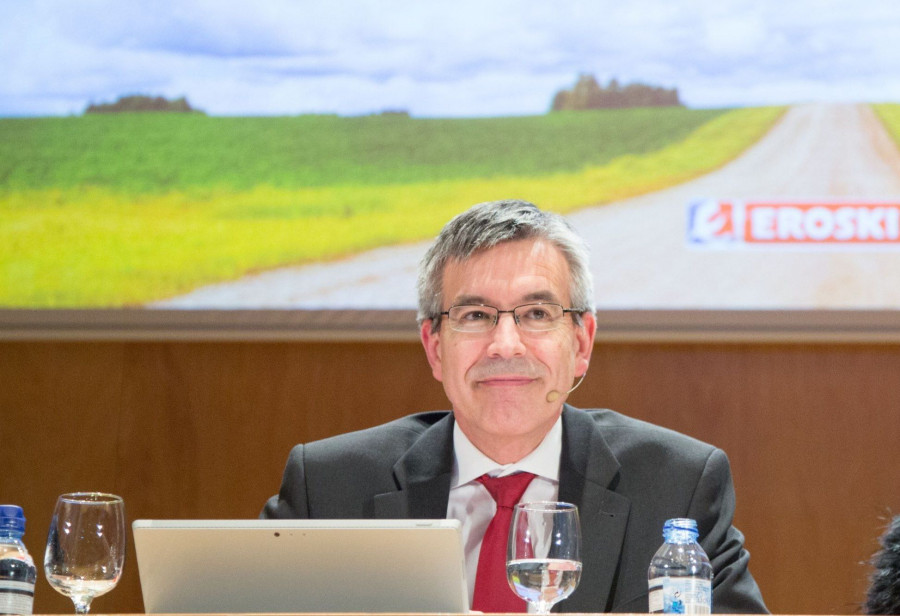 Agustín Markaide, presidente de Grupo Eroski.