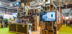Stand de El Mercado de la Cosecha en el Salón de Gourmets.