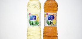 Font Vella Té se encuentra disponible en sabores menta y limón.